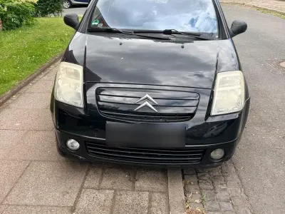 Gebraucht Citroën C2 VTR Sport 60 PS (44 kW) 2004 Schwarz Kleinwagen