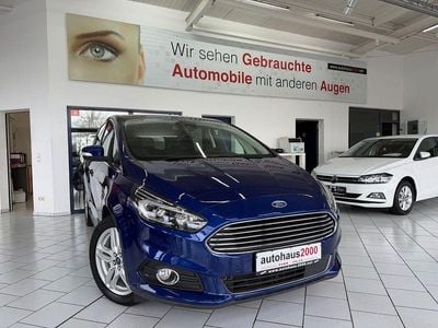 Gebraucht Ford S-MAX Titanium 150 PS (110 kW) 2017 Blau Van / Kleinbus