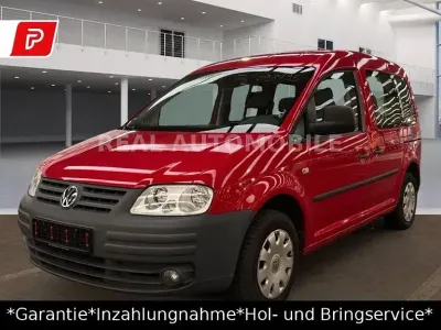 Gebraucht VW Caddy Team 109 PS (80 kW) 2008 Rot Van / Kleinbus