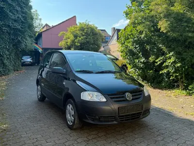 Gebraucht VW Fox 55 PS (40 kW) 2007 Schwarz Kleinwagen