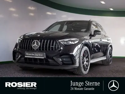 Gebraucht Mercedes GLC63 AMG Premium Plus 476 PS (350 kW) 2024 Schwarz / obsidianschwarz SUV