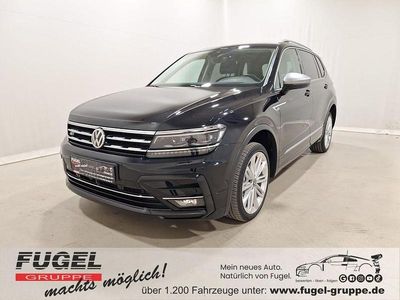 Gebraucht VW Tiguan Allspace R-line 239 PS (175 kW) 2020 Deep black perleffekt SUV