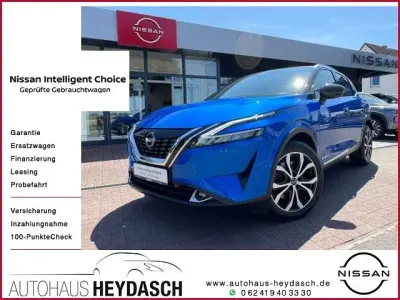 Gebraucht Nissan Qashqai Tekna 190 PS (139 kW) 2023 Magnetic blue SUV