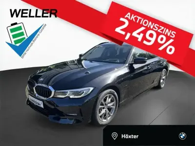 Gebraucht BMW 330e Shadowline 294 PS (216 kW) 2021 Black sapphire (schwarz) Kombi
