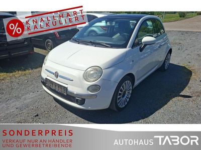 Usata Fiat 500 Lounge 69 CV (50 kW) 2011 Bianco Utilitaria