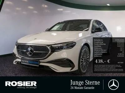 Gebraucht Mercedes E300 AMG 197 PS (144 kW) 2025 Weiss / polarweiß Limousine