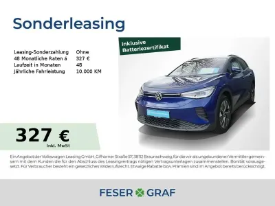 Brugt VW ID.4 Pure 125 kW (170 HK) 2025 Blå SUV