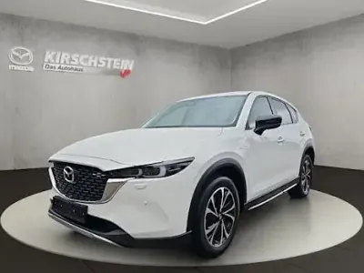Gebraucht Mazda CX-5 Newground 184 PS (135 kW) 2023 Snowflake white pearl (metallic) SUV