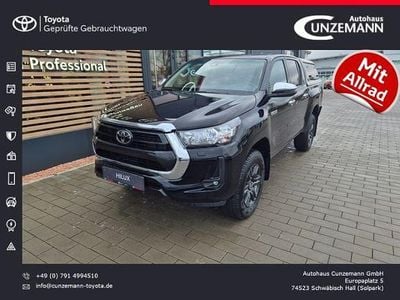 Gebraucht Toyota HiLux Basis 150 PS (110 kW) 2024 Tiefschwarz mica metallic Abholung