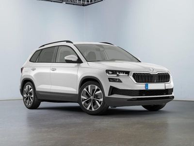 Neu Skoda Karoq 150 PS (110 kW) 2025 Moonweiß metallic/weiß SUV
