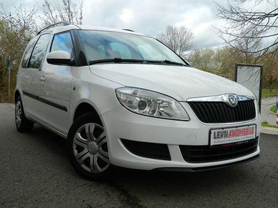 Gebraucht Skoda Roomster Plus Edition 86 PS (63 kW) 2013 Weiß Van / Kleinbus
