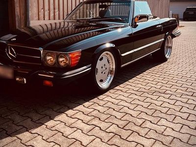 Gebraucht Mercedes SL380 155 PS (114 kW) 1984 Schwarz Cabrio