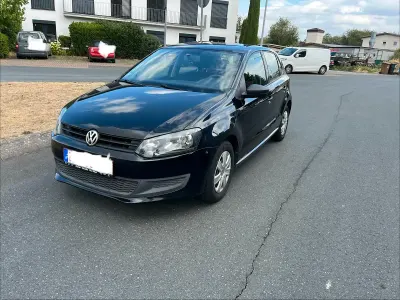Gebraucht VW Polo Trendline 69 PS (50 kW) 2010 Schwarz Kleinwagen