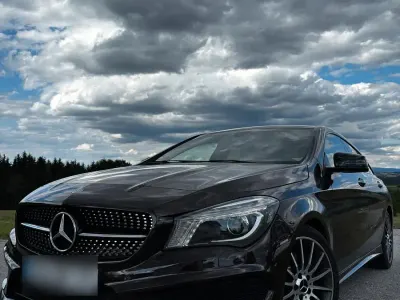 Gebraucht Mercedes CLA250 AMG line 211 PS (155 kW) 2015 Braun Coupé
