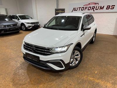 Gebraucht VW Tiguan Allspace Life 200 PS (147 kW) 2022 Weiß SUV