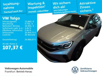 Gebraucht VW Taigo Goal 116 PS (85 kW) 2025 Silber SUV