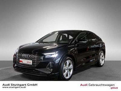 Mythosschwarz metallic Gebraucht 2022 Audi Q4 Sportback e-tron Comfort SUV | 27.820 € (Teuer)