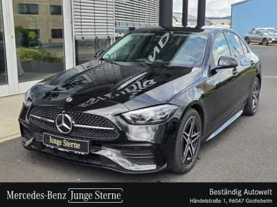 Gebraucht Mercedes C180 AMG 170 PS (125 kW) 2025 Lack obsidianschwarz Limousine