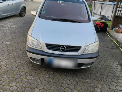 Brugt Opel Zafira 125 HK (91 kW) 2003 Sølv MPV