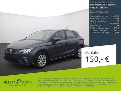 Gebraucht Seat Ibiza Style 110 PS (80 kW) 2021 Grau Kleinwagen