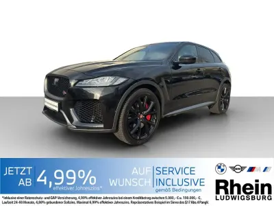 Second-hand Jaguar F-Pace SVR 551 CP (405 kW) 2019 Negru SUV