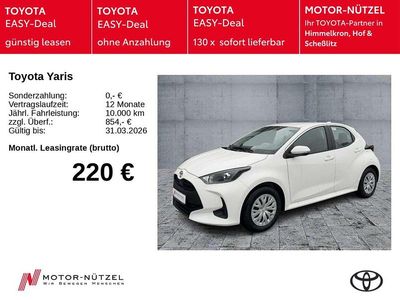 Neu Toyota Yaris Hybrid Comfort 116 PS (85 kW) 2025 Icy white Kleinwagen