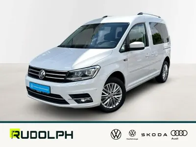 Gebraucht VW Caddy Highline 150 PS (110 kW) 2020 Candyweiß Van / Kleinbus