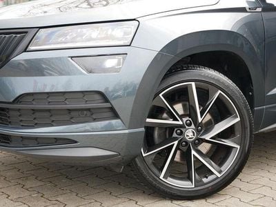 Usata Skoda Karoq SportLine 190 CV (139 kW) 2021 Grigio SUV