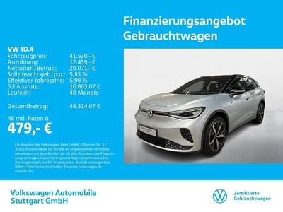 Gebraucht VW ID.4 GTX 250 kW (340 PS) 2024 Silber SUV