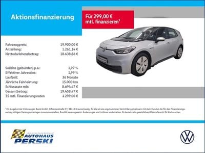 Gebraucht VW ID.3 Life 106 kW (145 PS) 2021 Silber Kleinwagen