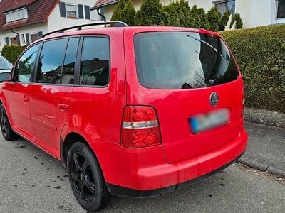 Brugt VW Touran 115 HK (84 kW) 2005 Rød MPV