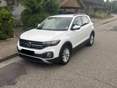 Gebraucht VW T-Cross Life 95 PS (69 kW) 2019 Weiß SUV