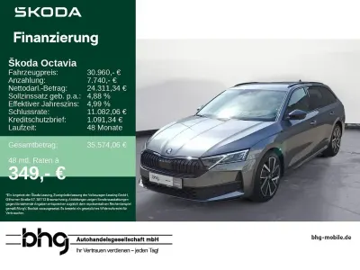 Second-hand Skoda Octavia SportLine 150 CP (110 kW) 2025 Gri Break