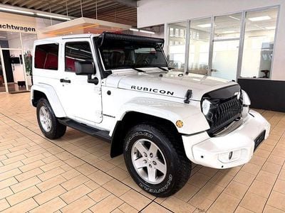 Gebraucht Jeep Wrangler Rubicon 284 PS (208 kW) 2014 Weiß SUV