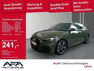 Grün Gebraucht 2025 Audi A1 Sportback S-Line Kleinwagen | 25.748 € (Fairer Preis)