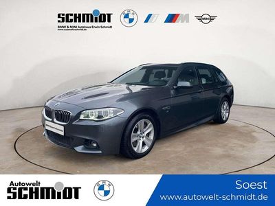 Gebraucht BMW 530 M Sport 258 PS (189 kW) 2017 Mineralgrau metallic Kombi