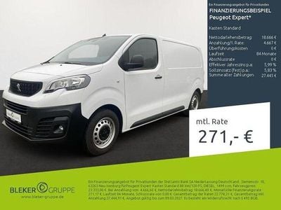 Gebraucht Peugeot Expert Premium 120 PS (88 kW) 2023 Kaolinweiß Van