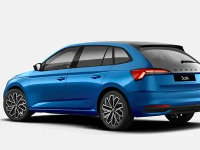 Neu Skoda Scala Dynamic 150 PS (110 kW) 2026 Race blue metallic race blue metallic Kleinwagen