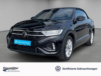 Gebraucht VW T-Roc Cabriolet R-line 150 PS (110 kW) 2025 Schwarz Cabrio
