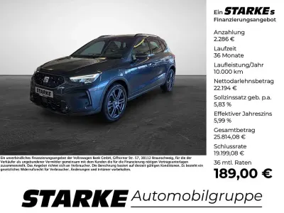 Neu Seat Arona FR 116 PS (85 kW) 2026 Schwarz SUV