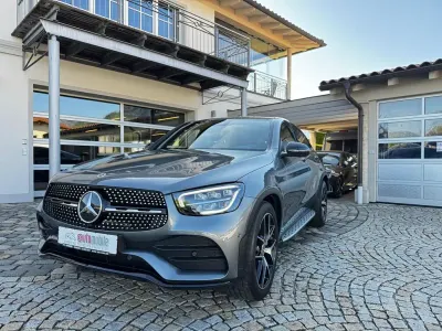 Używany Mercedes GLC400d AMG 330 KM (242 kW) 2021 Szary Coupe