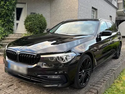 Gebraucht BMW 530 Sport Line 252 PS (185 kW) 2018 Schwarz Kombi