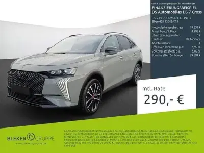 Brugt DS Automobiles DS7 Crossback Performance Line Plus 131 HK (96 kW) 2024 Grå SUV