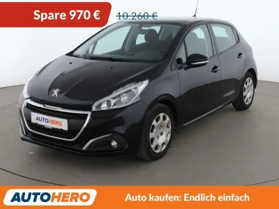 Gebraucht Peugeot 208 Active 102 PS (75 kW) 2019 Schwarz Kleinwagen