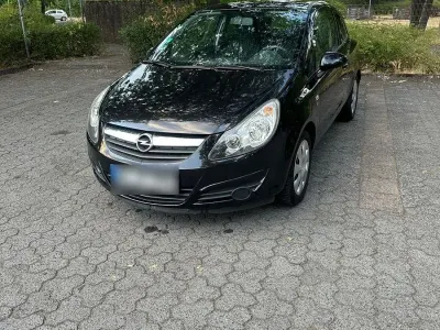 Gebraucht Opel Corsa Edition 69 PS (50 kW) 2010 Schwarz Kleinwagen