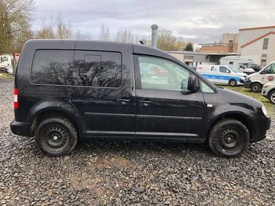 Gebraucht VW Caddy Style 105 PS (77 kW) 2010 Schwarz Van / Kleinbus