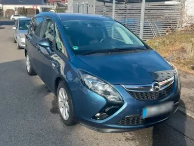 Brugt Opel Zafira 163 HK (119 kW) 2013 Blå MPV