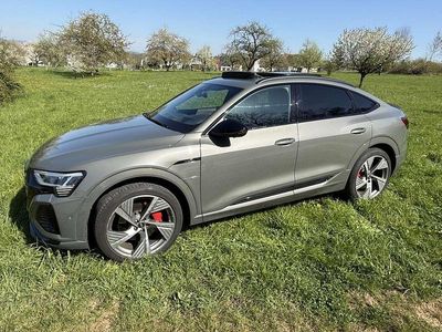 Brugt Audi Q8 e-tron S-Line 250 kW (340 HK) 2023 Grå SUV