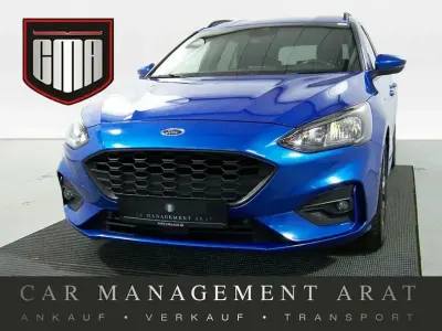 Brugt Ford Focus ST-Line 150 HK (110 kW) 2019 Blå Sedan