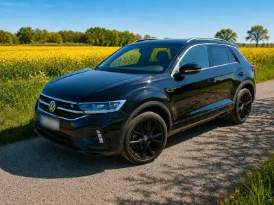 Gebraucht VW T-Roc R-line 150 PS (110 kW) 2024 Schwarz SUV